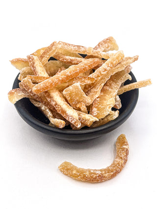Candied Orange Peel Strips