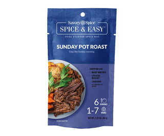 Sunday Pot Roast - Spice & Easy by Savory Spice